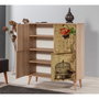 Hanah Home Multilux - 734 Armario multiusos Roble Sonoma